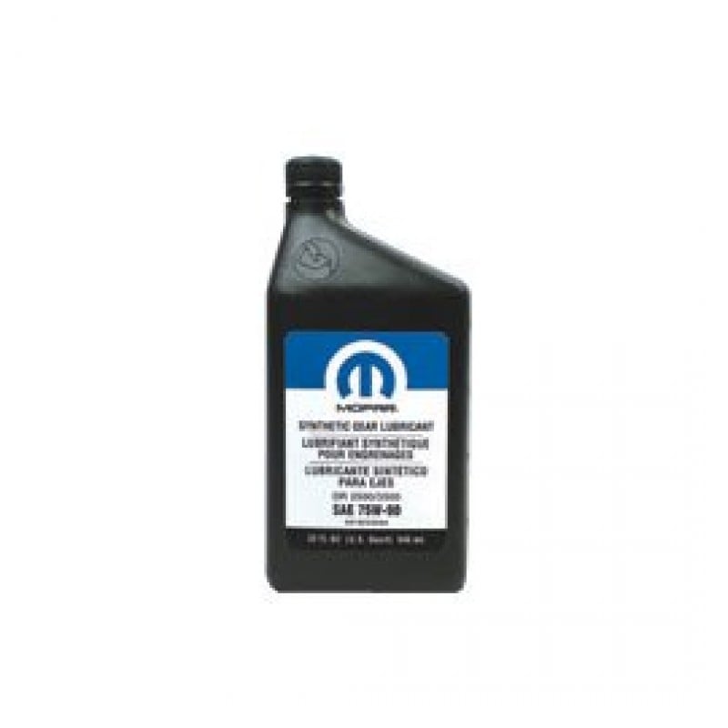 MOPAR Synthetic Gear Lubricant Sae 75W-90, 1 Quart (32 oz) Bottle