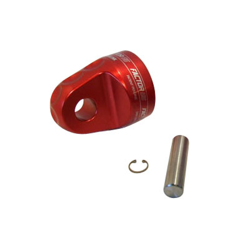 Factor 55 Prolink Winch Shackle Mount, Red with Alloy Steel Pin