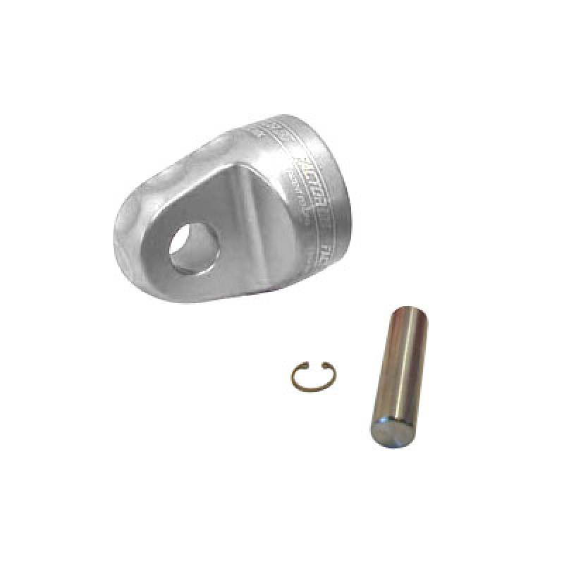 Factor 55 Prolink, Winch Shackle Mount Silver, with Alloy Steel Pin