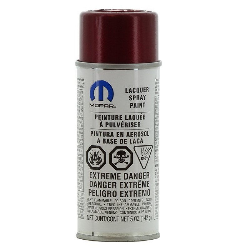 MOPAR Touch Up Paint Spray, Deep Cherry Red