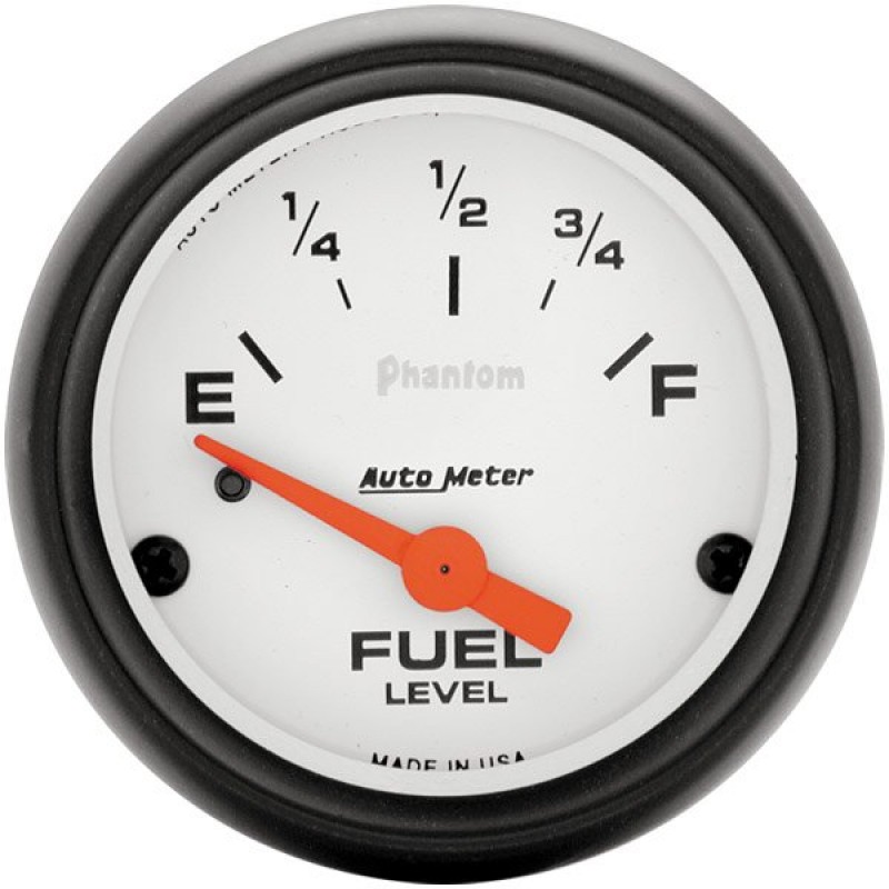 Auto Meter 2 1/16" Fuel Level, Phantom Series Gauge