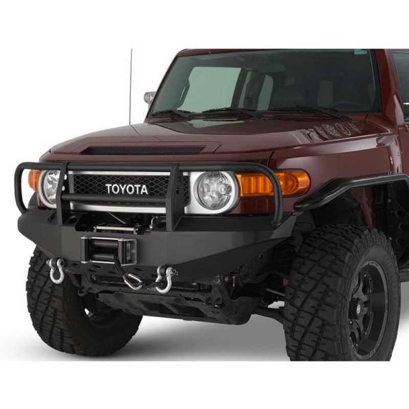 Warrior Front Winch Bumper With Brush Guard And 3 4 D Ring Mounts