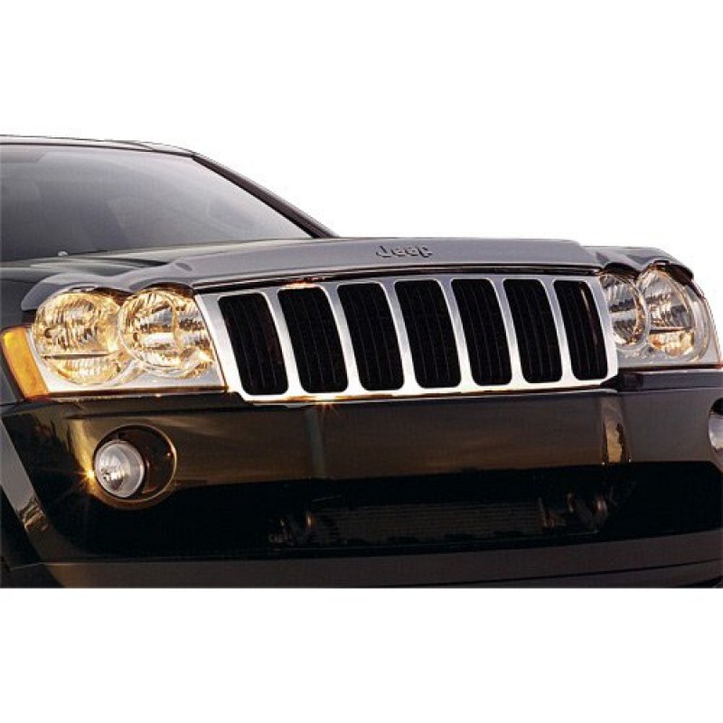 MOPAR Front Air Deflector with Jeep Logo - Tinted