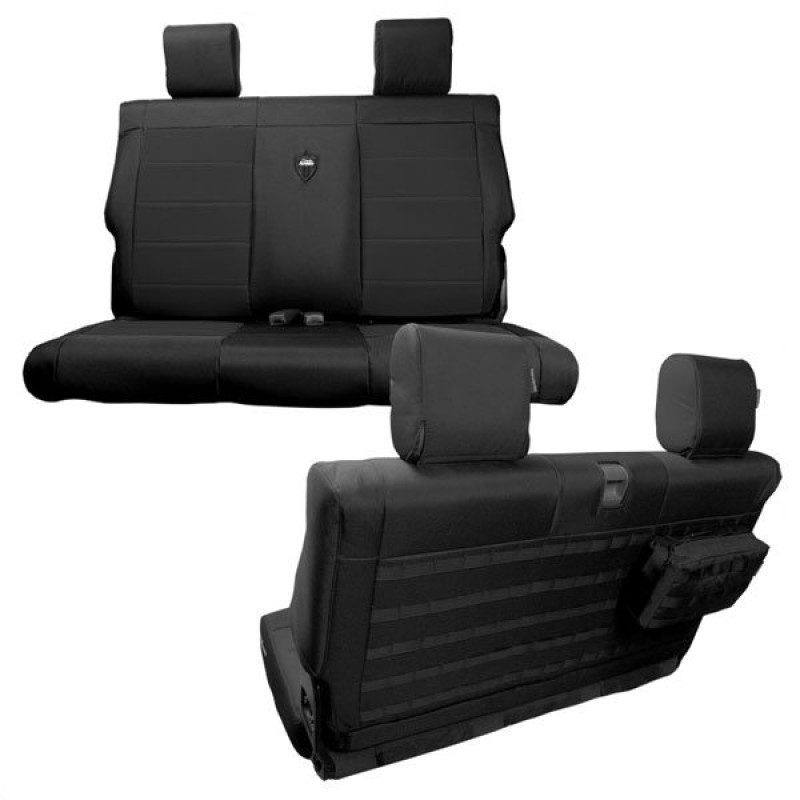 Trek Armor, Supreme Rear Bench Seat Covers, Black