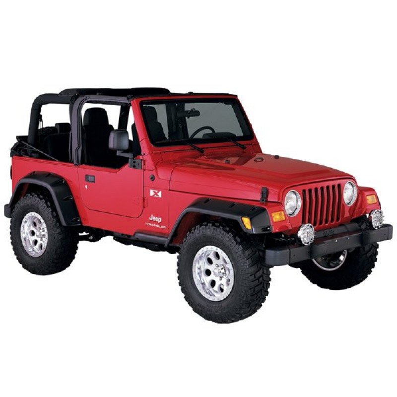 Bushwacker, 6" Pocket Style Fender Flares