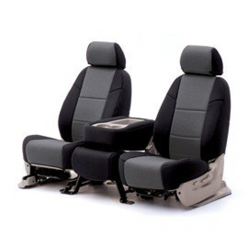 Economy Coverking Rear Seat Cover Neoprene Black/Charcoal