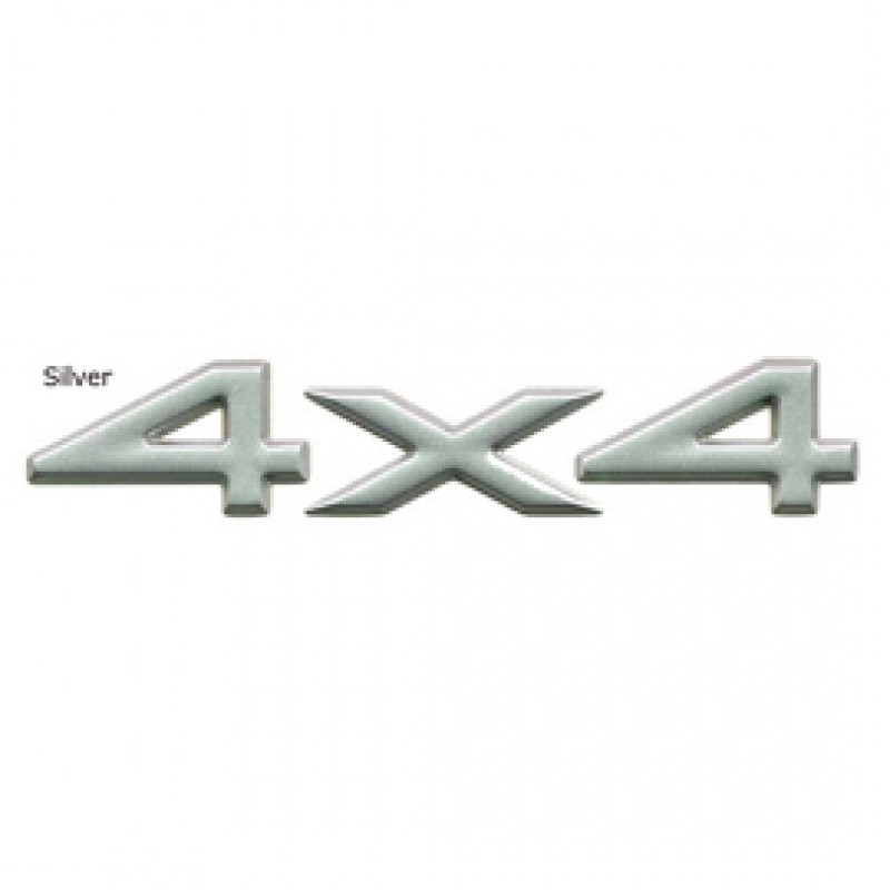 Mopar 4x4 Decal Silver Best Prices Reviews At Morris 4x4
