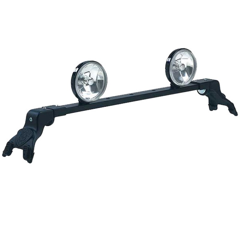 CARR Deluxe Rota Light Bar, Black Powder Coat - Lights Sold Separately
