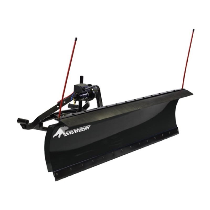 SnowBear 84" Heavy-Duty Personal Snowplow with Mount