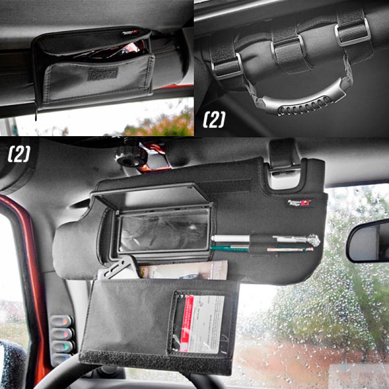 Rugged Ridge Interior Up-Grade / Grab Handles Kit (5 Piece)