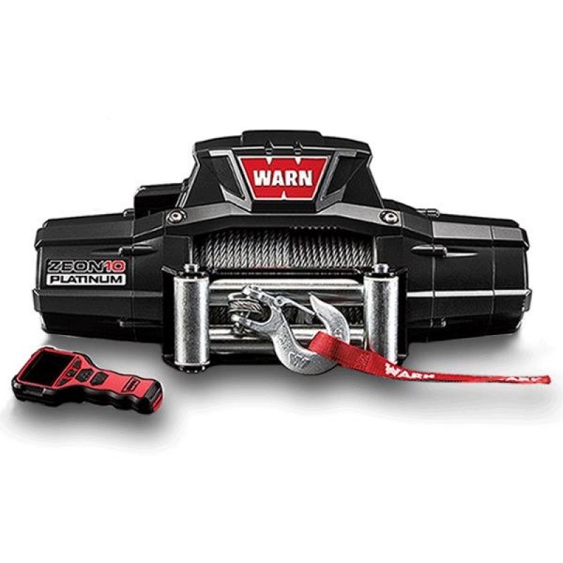 Warn ZEON Platinum 10 Winch with Steel Rope and Roller Fairlead - 10,000 lbs.