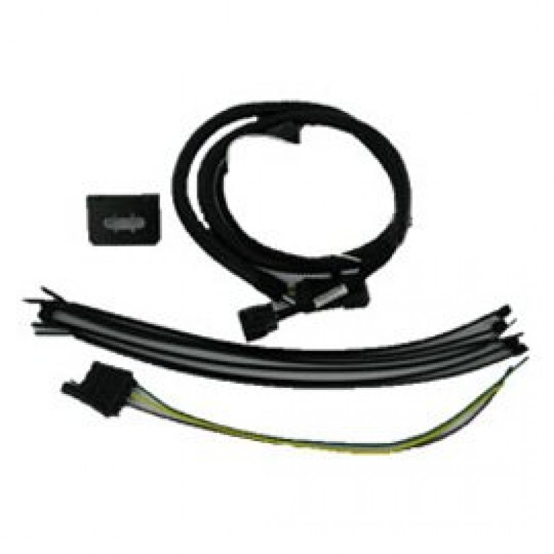 Mopar Trailer Tow Wiring Harness Kit With 7 Way Round Connector