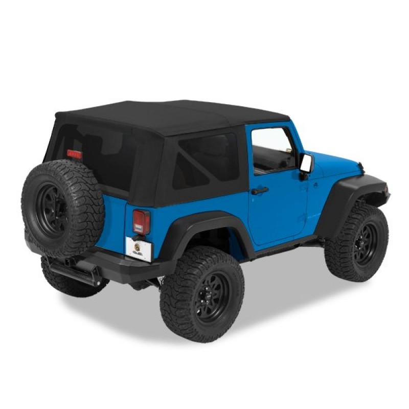 MOPAR Sunrider Design Soft Top Kit - Black Standard Fabric