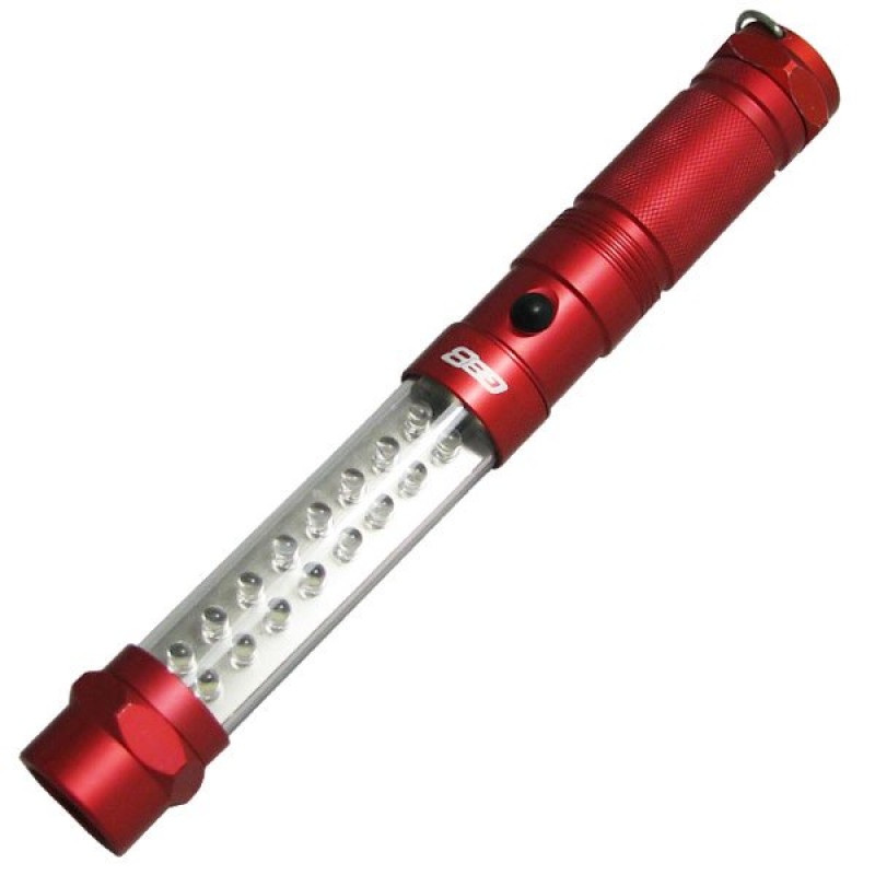 Smittybilt GB8 LED 8" Glove Box Flashlight, Red