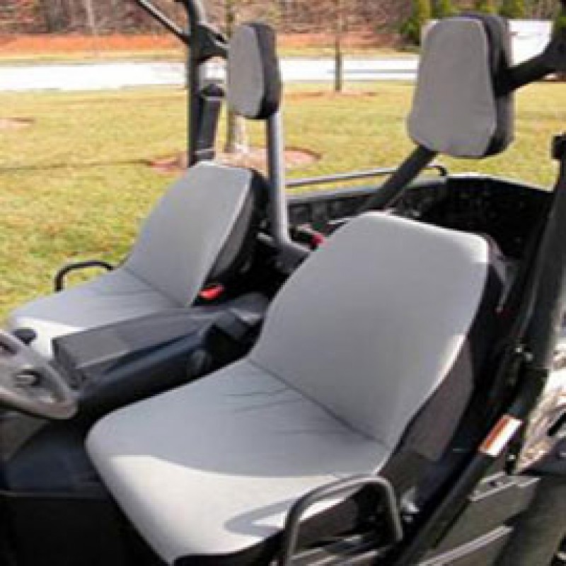 Rugged Ridge Seat Cover, Neoprene Pair Grey Yamaha RHino