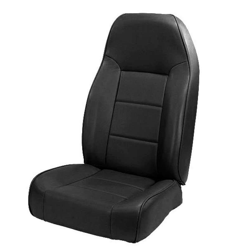 Rugged Ridge Front Standard High Back Bucket Seat Non Reclining Black Best Prices Reviews At Morris 4x4