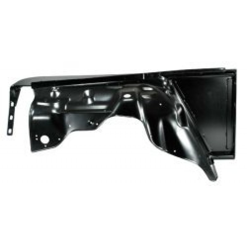 Rugged Ridge RRC Tubular Steel Flat Fender, Left Side