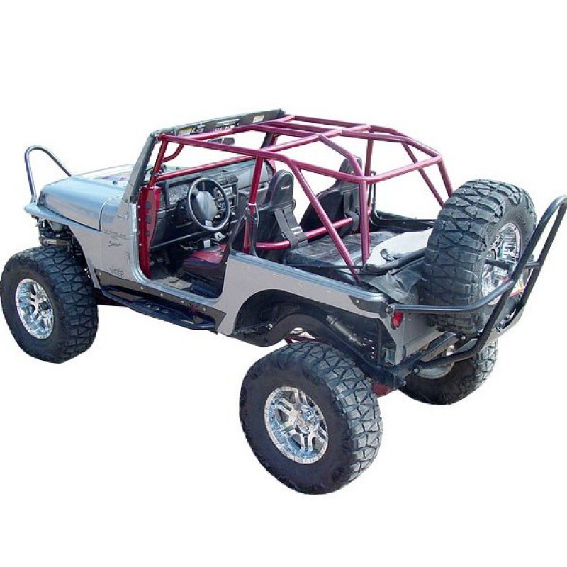 Poison Spyder Complete Fully Welded Cage Kit - Bare Steel