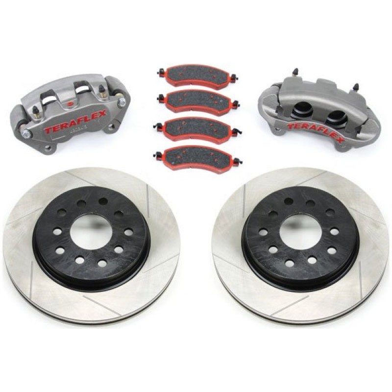Teraflex JK Big Brake Kit with Slotted Rotors