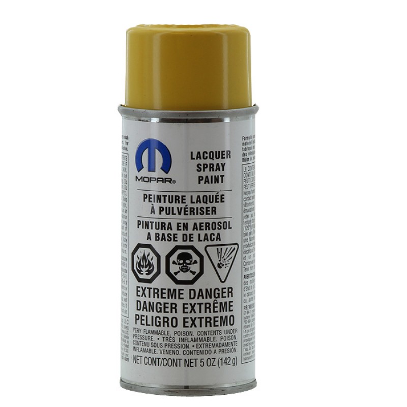 Touch Up Paint 5oz Spray Can, Solar Yellow