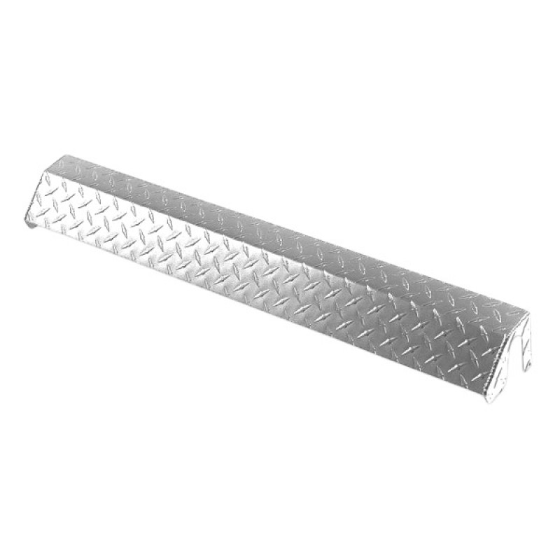 Warrior Front Frame Cover - Polished Diamond Plate