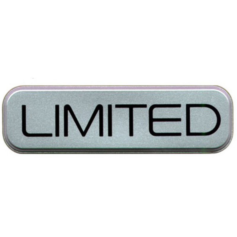 MOPAR Limited Nameplate - Silver