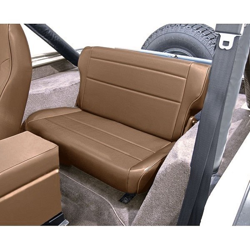 Rugged Ridge Fold & Tumble Rear Seat Nutmeg