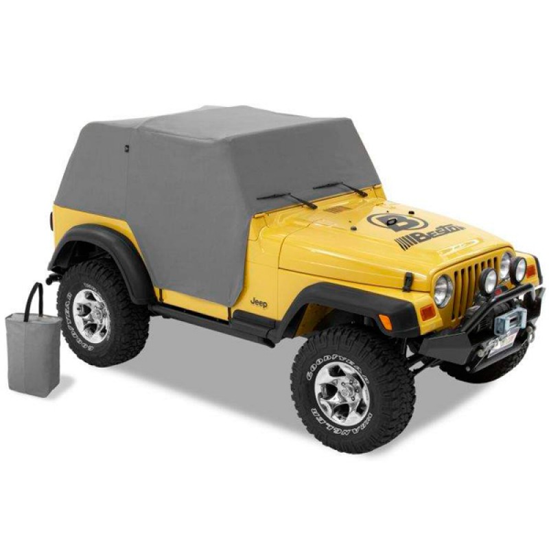 Bestop All Weather Trail Cover, Full Door Coverage - Charcoal