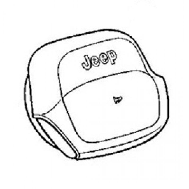 MOPAR Airbag Module Cover