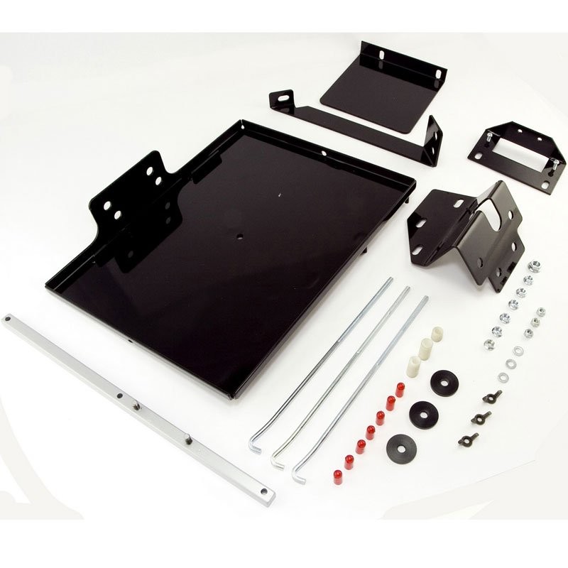 Rugged Ridge Dual Battery Tray Powder Coated Black Best Prices Reviews At Morris 4x4