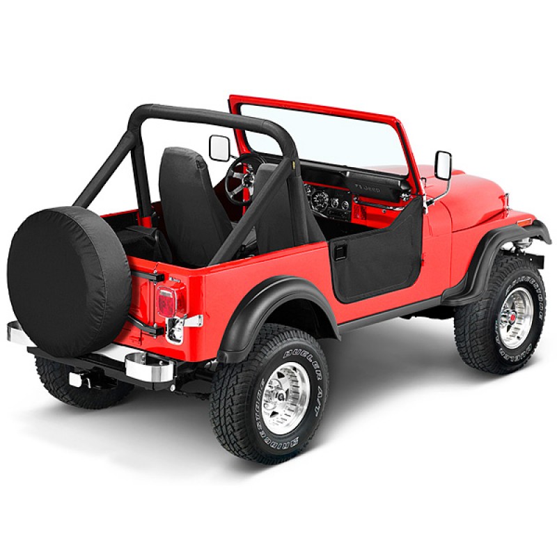 Bestop Half Doors Black Morris 4x4