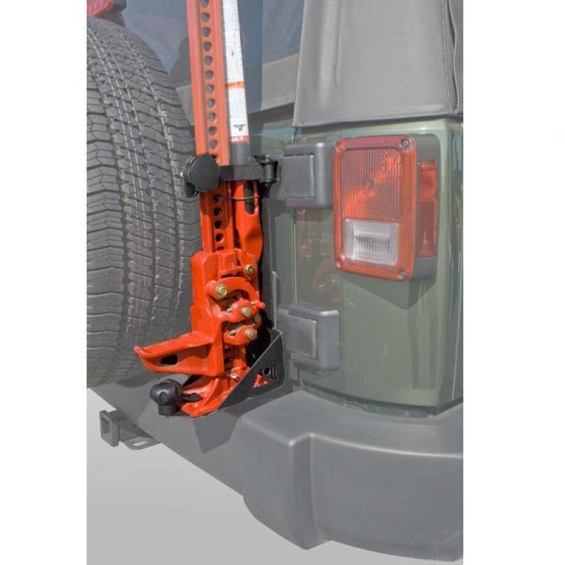 Rugged Ridge Off Road Jack Mounting Bracket Textured Black Best Prices Reviews At Morris 4x4