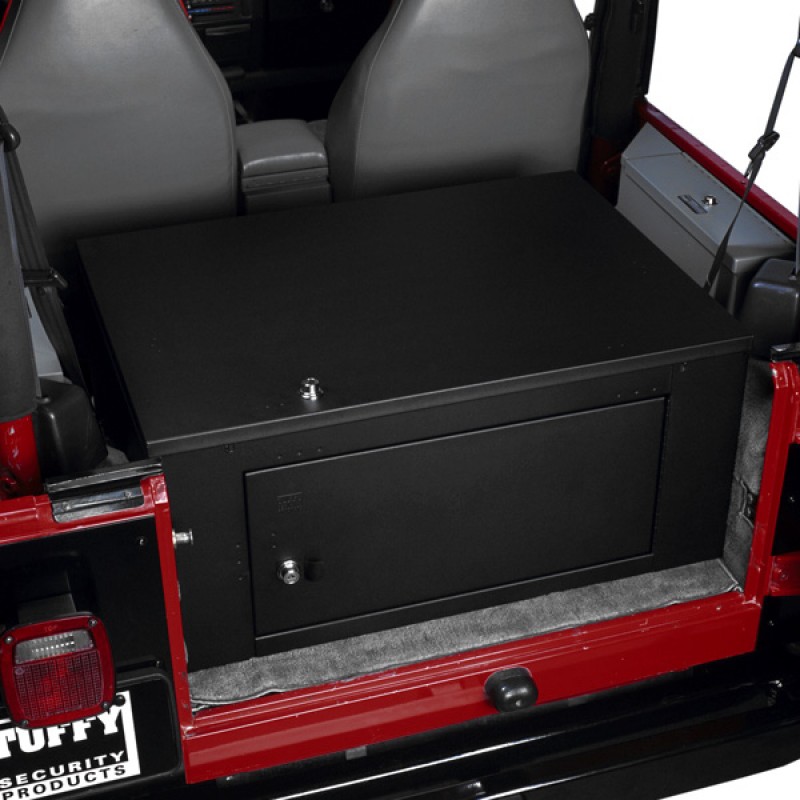 Tuffy Security Products Rear Cargo Security Lockbox Black