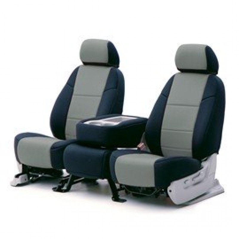 Coverking Rear Bench Seat Cover Neoprene Gray/Black