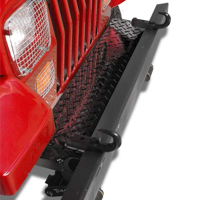 Warrior Front Frame Cover - Black Diamond Plate | Best Prices & Reviews at  Morris 4x4