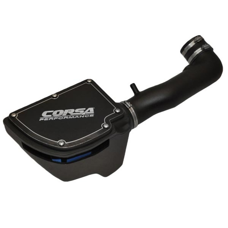 Corsa Closed Box Air Intake with Donaldson Powercore Dry Filter for 3.6L Engine - JK