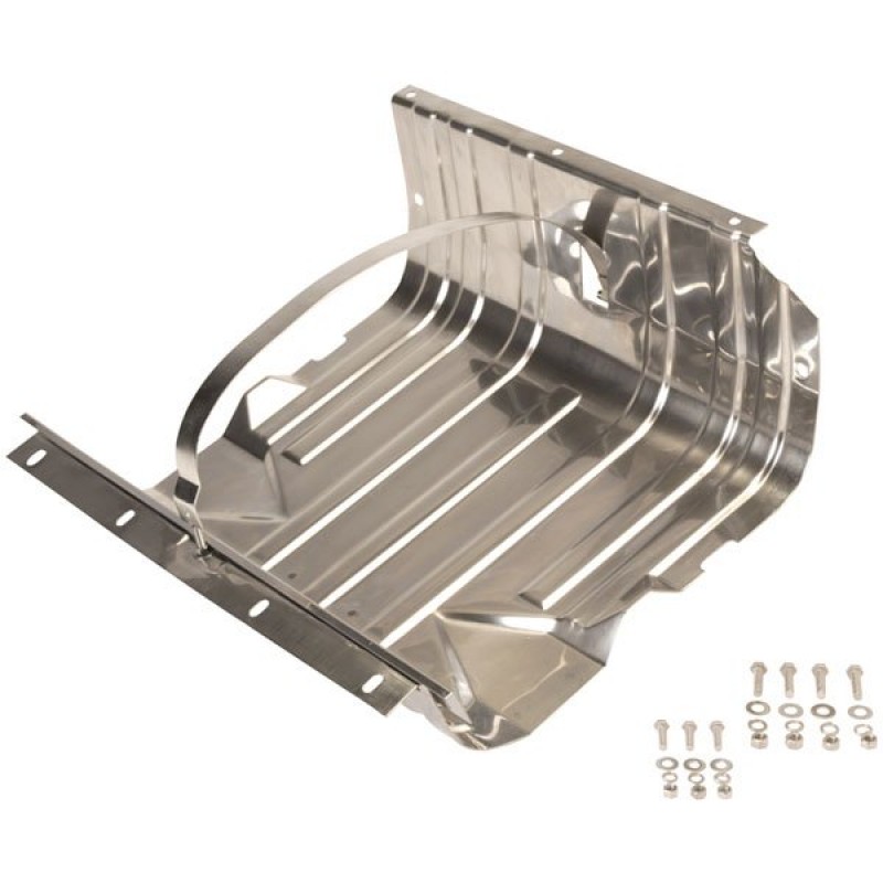 Kentrol Stainless Steel Gas Tank Skid Plate