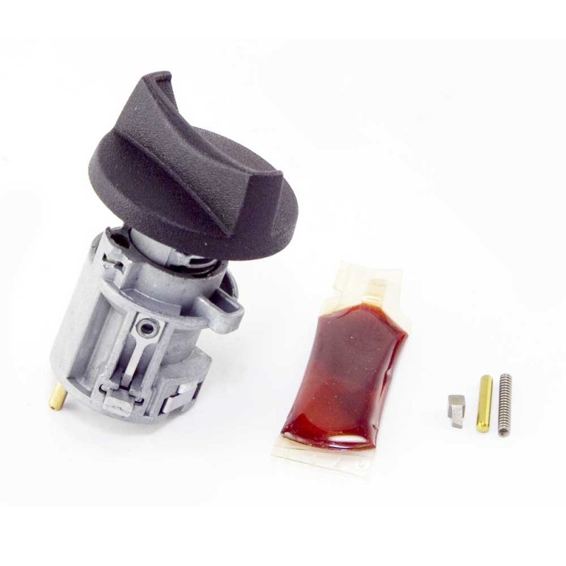 Crown Ignition Lock Cylinder - Black