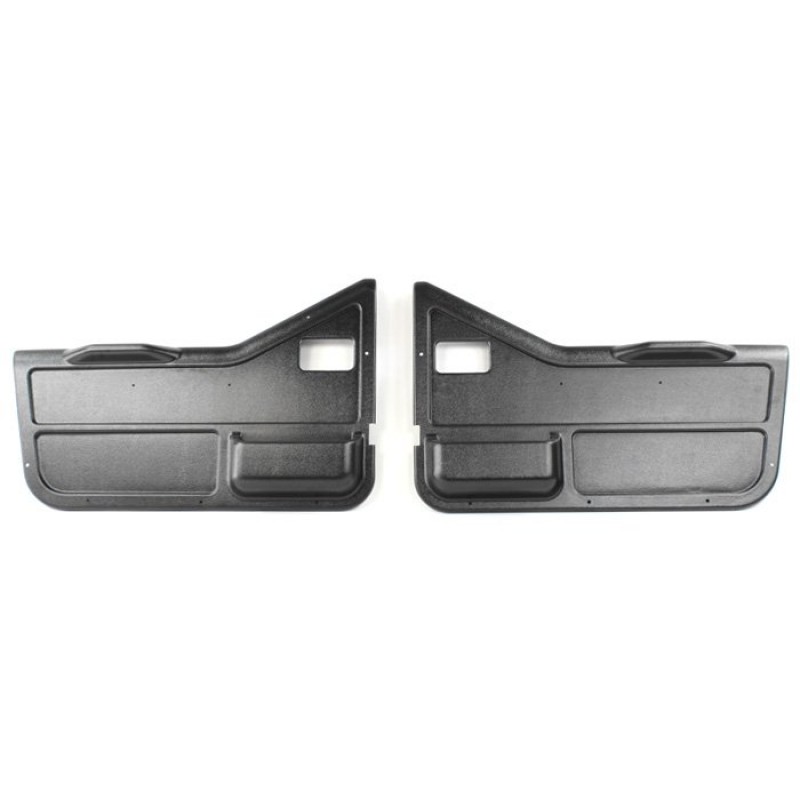 Gauge Works Replacement Door Panels, Interior, Black - Pair