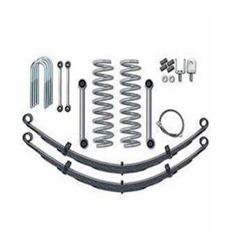 Rubicon Express 3.5" Super-Ride Suspension Lift Kit with MonoTube Shocks and Rear Leaf Springs