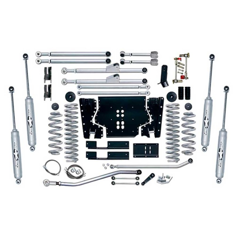 Rubicon Express 5.5" Extreme-Duty Long Arm Suspension Lift Kit with MonoTube Shocks