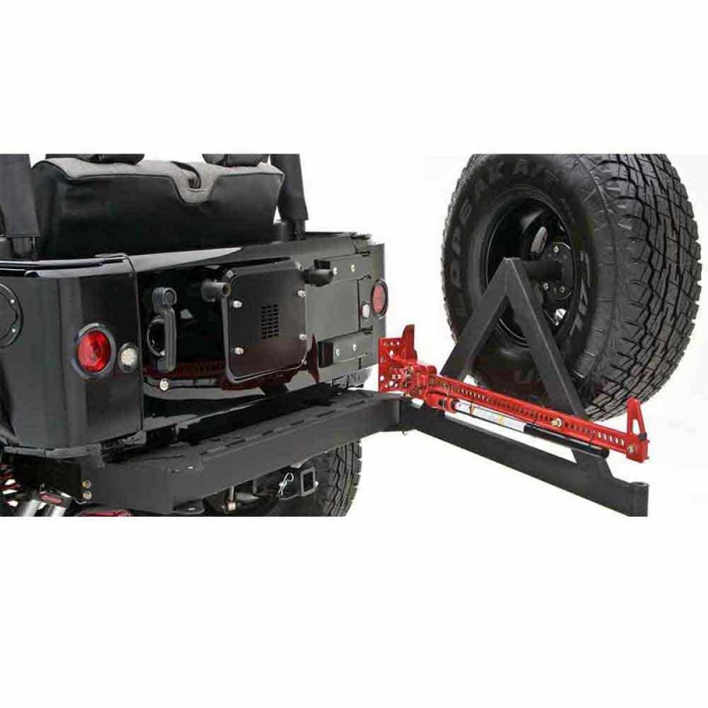 Rancho Rear Off-Road Bumper With Tire Carrier
