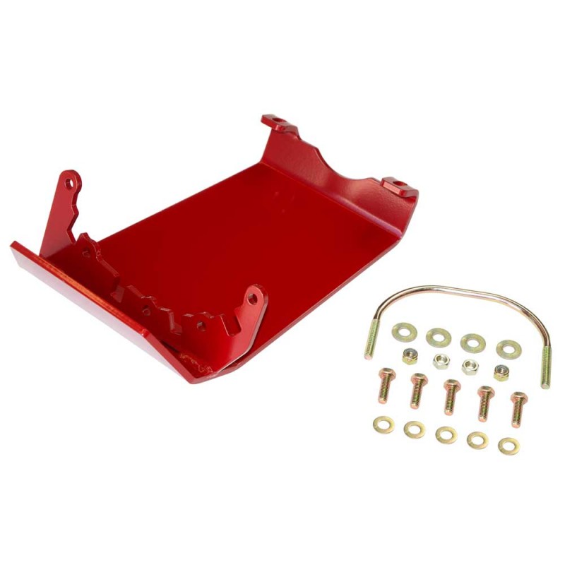 Rancho rockGEAR Front Differential Glide Plate Dana 30 - Red