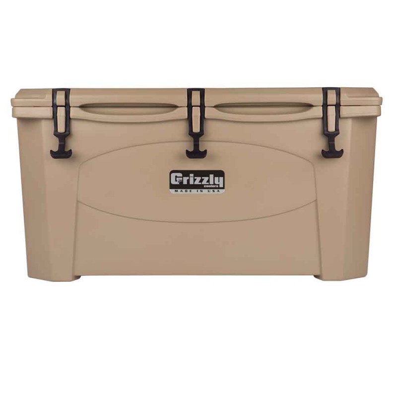 Grizzly 75 Quart RotoMolded Cooler-Tan