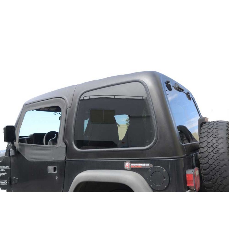 Dv8 Off Road Hard Top Square Back 2 Piece 2 Door Black Morris 4x4