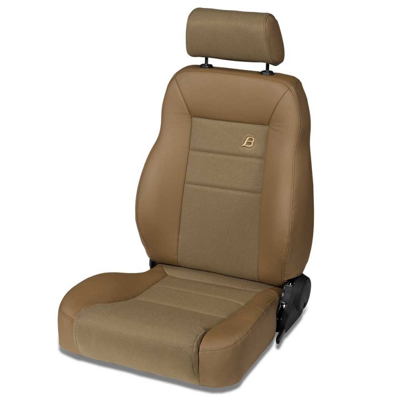 Bestop Trailmax II Pro Fabric Reclining Front Seat, Left Side - Spice