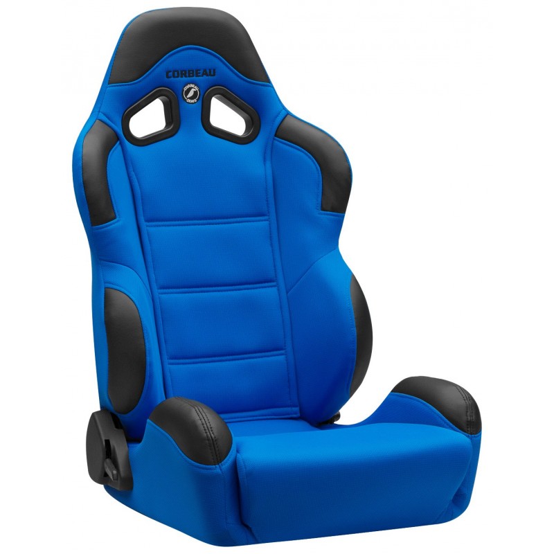 Corbeau CR1 Reclining Seat - Blue Cloth (Pair)