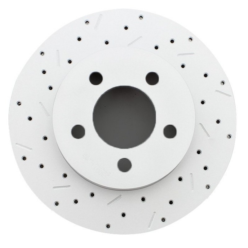 XtremeStop High Performance Cross Drilled and Slotted Rear Left Brake Rotor