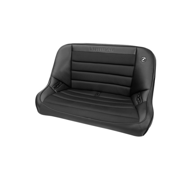 Corbeau Baja 40 Rear Bench Seat Black Cloth Morris 4x4