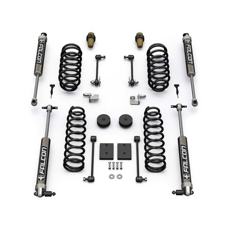 Teraflex 1.5" Sport S/T1 Suspension Leveling Lift Kit with 2.1 Falcon Shocks - Up To 33" Tires